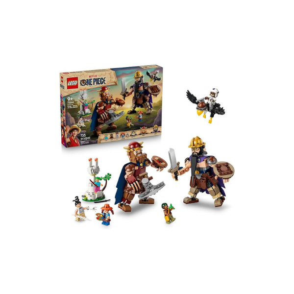LEGO ONE PIECE Dorry vs. Brogy – Giants of Little Garden 75644
