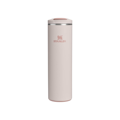 STANLEY Transit FlipTop Mug | Leakproof Coffee Travel Cup | Vacuum Insulated Stainless Steel | Stays Hot or Cold for Hours | BPA-Free | 20 oz | Rose Quartz
