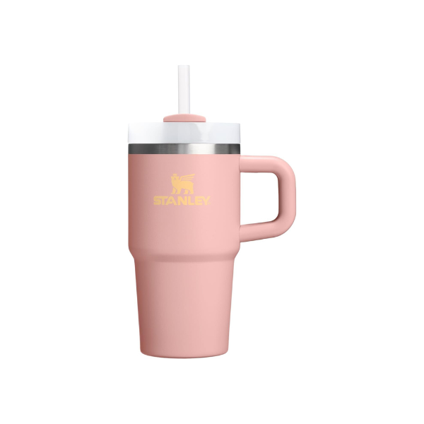 STANLEY Quencher H2.0 Flow State Tumbler, 20 oz, Peach Rose