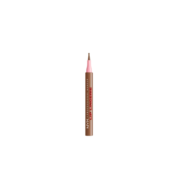 NYX Professional Makeup Lip Lingerie Lip Liner Stain, Waterproof Lip Color,Steamy Spice, 0.03 fl oz