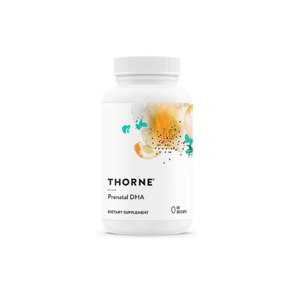 THORNE Prenatal DHA, Omega-3 Fish Oil with EPA & DHA, 60 Softgels
