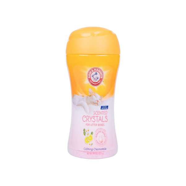 Arm & Hammer Calming Cat Litter Deodorizing Crystals, Chamomile, 15 Oz