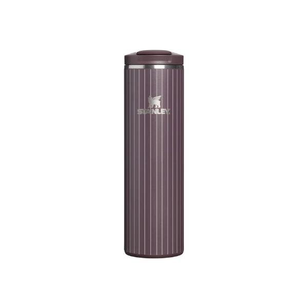 STANLEY Transit Flip Top Mug, 16 oz, Fig Pinstripe