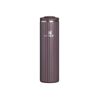 STANLEY Transit Flip Top Mug, 16 oz, Fig Pinstripe