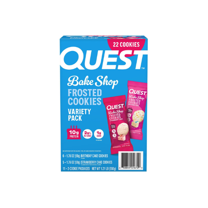 Quest Cookie Variety Pack, 1.76 oz., 11 pk.