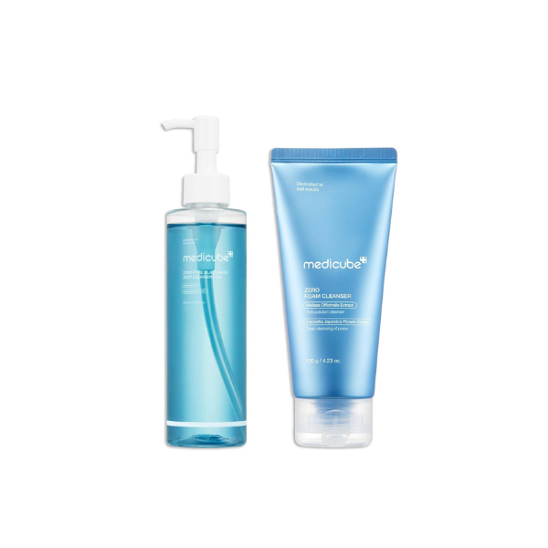 medicube Double Cleansing Duo - Zero Pore Cleansing Oil, Zero Foam Cleanser