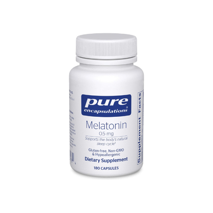 Pure Encapsulations Melatonin 0.5 mg, 180 Capsules