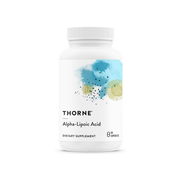 THORNE Alpha-Lipoic Acid, 300 mg Antioxidant Supplement, 60 Capsules