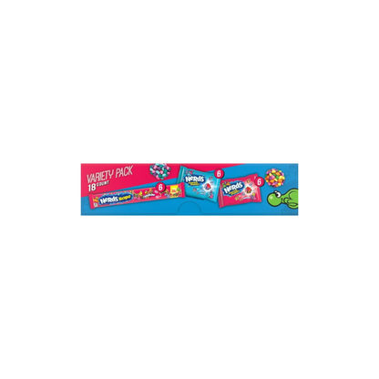 NERDS Gummy Clusters and Nerds Rope Candy Variety Pack, Individually Wrapped, 18 Count, 23.52 oz Box