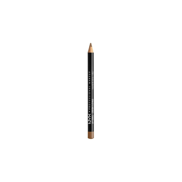 NYX Professional Makeup Slim Lip Pencil, Long-Lasting Creamy Lip Liner, Brown