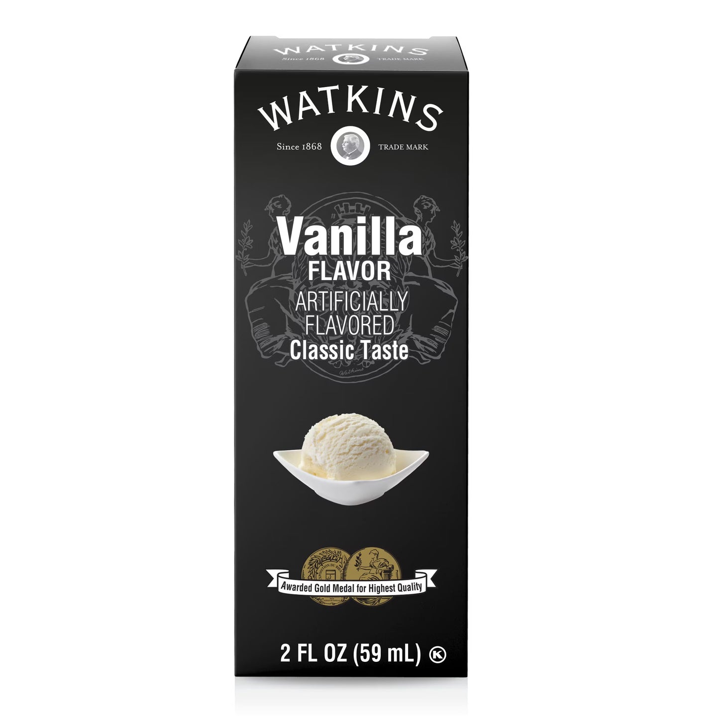 Watkins Vanilla Flavor, 2 fl oz (Baking Extract, Plastic Container)