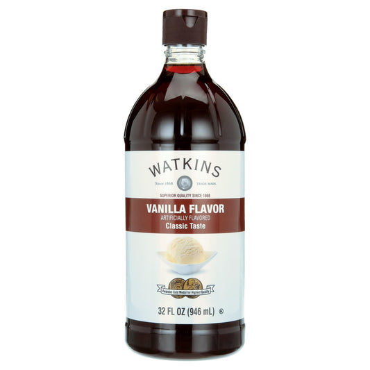 Watkins Vanilla Flavor, 32 fl oz (Baking Extract, Plastic Container)