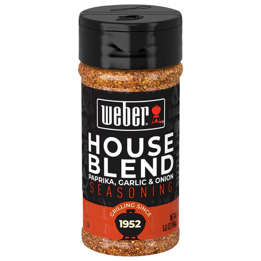 Weber House Blend Seasoning Blend, 5.8 oz Bottle