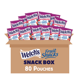 Welch's Gluten Free Bulk Fruit Snacks, Berries N Cherries, 0.8 oz, 80 Count