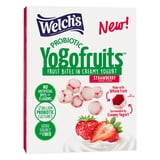Welch's Probiotic Yogofruit Strawberry Fruit Snacks, .7 oz, 10 Count