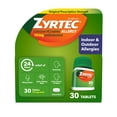 Zyrtec 24 Hour Allergy Medicine Tablets, 10 mg Cetirizine HCl Antihistamine, 30 Count