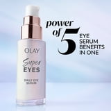 (2 pack) Olay Eye Cream, Super Eye Serum, Vitamin C, Caffeine, Niacinamide, Brightening, 0.45fl oz