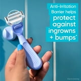 Venus for Pubic Hair & Skin Women's Razor Blade Refills, 6 Count Value Pack