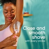 Venus Sensitive Women's 3 Blade Disposable Razor, 6 count, Pink