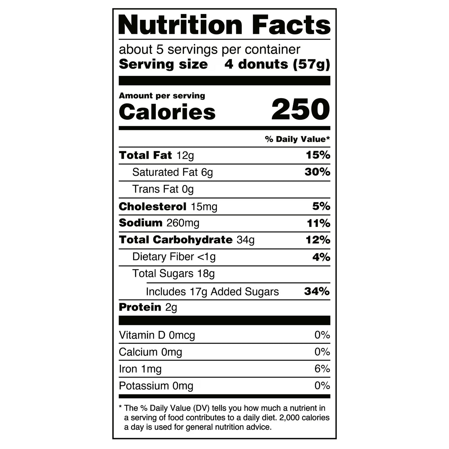 Great Value Powdered Sugar Mini Donuts, 10 oz