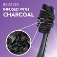 Oral-B Toothbrush Advanced Whitening Charcoal, Medium, 2 Count