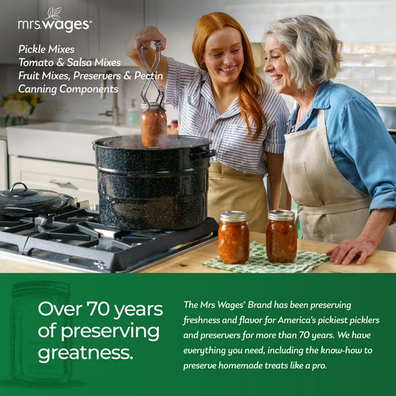 Mrs.Wages Fresh Fruit Preserve, Regular 6 oz Size