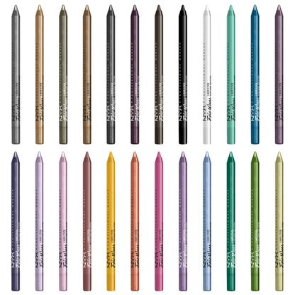 (3 pack) NYX Professional Makeup Epic Wear Liner Sticks, Long-Lasting Waterproof Eyeliner Pencil, Intense Teal, 1 Count
