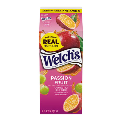 Welch's Passion Fruit Fruit Juice Drink, 59 fl oz carton