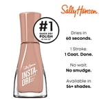 Sally Hansen Insta-Dri Nail Polish, Taupe Priority, 0.31 fl oz, Quick Dry