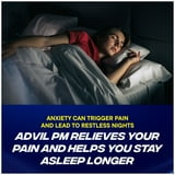 Advil PM Pain Reliever and Nighttime Sleep Aid, Ibuprofen and Diphenhydramine Caplets, 200 ct.