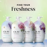 Olay Fresh Radiance Body Wash, Rose Water & Sweet Nectar, with Vitamin B3, 35 fl oz