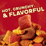 (2 pack) Chex Mix Hot and Spicy Snack Mix, Savory Snack Bag, Family Size, 13.5 oz