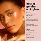 e.l.f. Halo Glow Liquid Filter, 6 Tan/Deep, 1.06 fl oz