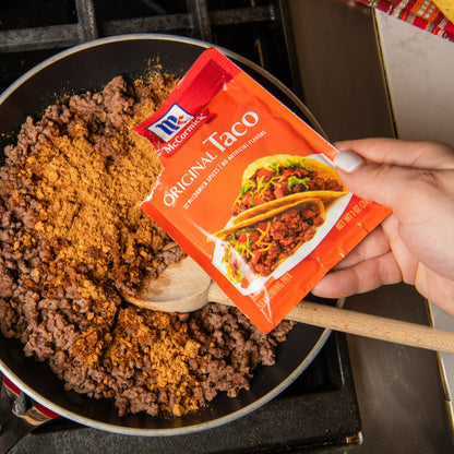 McCormick Original Taco Seasoning Mix, 1.0 oz Packet