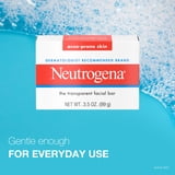 (2 pack) Neutrogena Acne Face Wash Bar, Acne Treatment for Acne-Prone Skin, Facial Cleanser, 3.5 oz