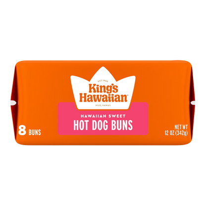 King's Hawaiian Sweet Hot Dog Buns