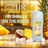Secret Fresh Clear Gel Antiperspirant and Deodorant for Women, Pineapple Paradise, 2.6 oz