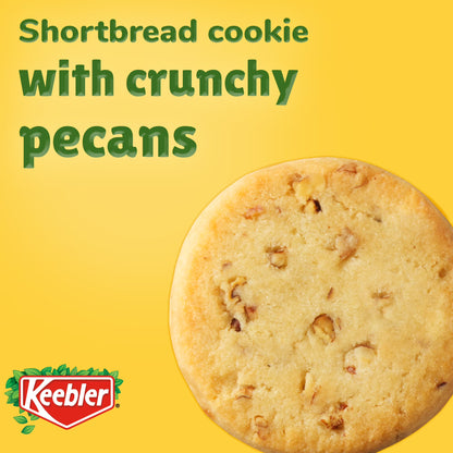 Keebler Sandies Pecan Cookies, Shortbread Cookies with Crunchy Pecans, 11.3 oz
