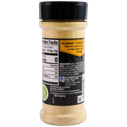 Grill Mates Garlic Butter Seasoning, 6.56 oz Bottle