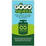 GoGo squeeZ No Sugar Added Apple & Gimme 5 Applesauce & Fruit Puree Variety, 3.2 oz (10 Pack)