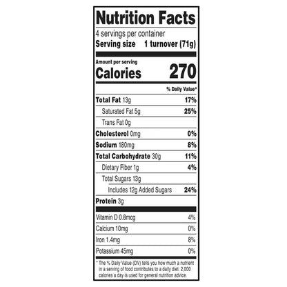 Freshness Guaranteed Apple Turnover Pastries, 10 oz, 4 Count