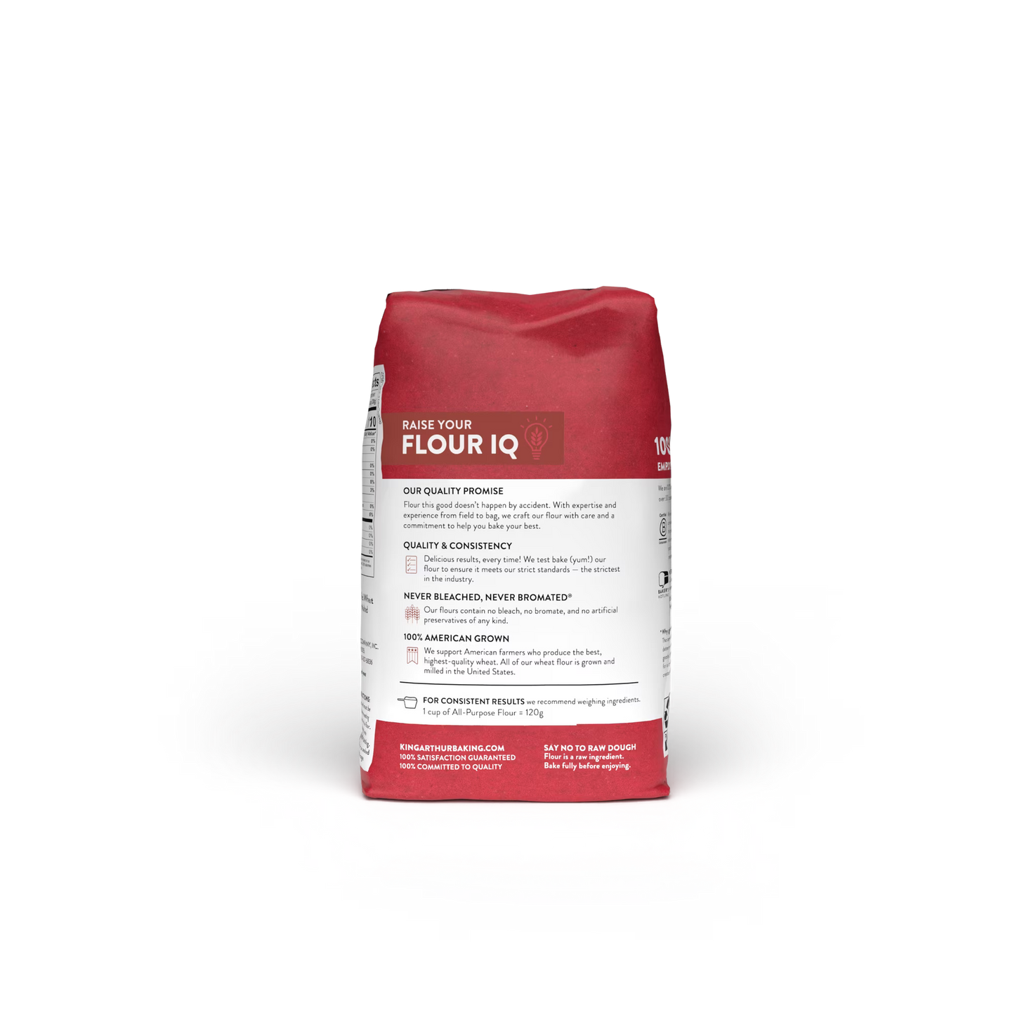 King Arthur Baking Company Non-GMO Project Verified, Certified Kosher Unbleached All Purpose Flour, 10 lb Bag