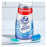 (2 pack) Colgate 2 in 1 Toothpaste and Whitening Mouthwash, Mint, 4.6 oz Squeeze Bottle