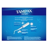 Tampax Pearl Tampons Multipack with LeakGuard Braid, Super/Super Plus/Ultra, 45 Count