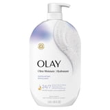 Olay Ultra Moisture Exfoliating Body Wash, Vitamin B3 and Hyaluronic Blend, 35 fl oz