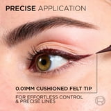 L'Oreal Paris Haute Precision Liquid Eyeliner, Burgundy Cashmere 50, 0.03 fl oz