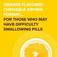 Bayer Chewable Aspirin Regimen Low Dose Pain Reliever Tablets, 81mg, Orange, 252 ct.