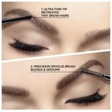 L'Oreal Paris Brow Stylist Definer Waterproof Eyebrow Pencil, Brunette, Defining, 0.003 oz