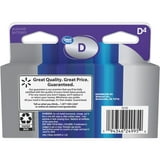 Great Value Alkaline D Batteries, 4 Count (Plastic Free Packaging)