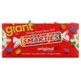 Smarties Candy Rolls, Giant, 36 Count Allergen Free